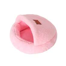 ITANDME Round Guinea Pig Bed, Semi-Enclosed Design, High Side Walls, Non-Slip Base, Winter Guinea Pig Bed, Suitable For Guinea Pigs, Degus, Ferrets And Other Small Pets - View 13