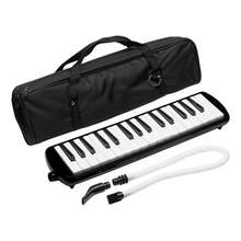 Melódica Bamboo Bm-32-bk Color Negro - Verde - Ver 3