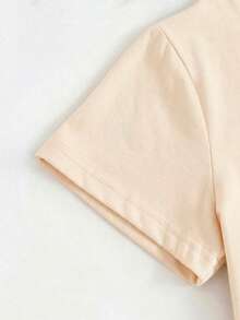 Women T-Shirts - Beige - View 4