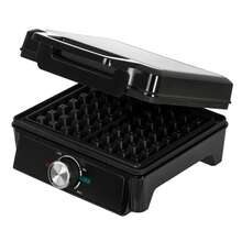 Adler Non-Stick Black Belgian Waffle Maker 2000W Iron - EU E Type Plug(220-240V) - View 1