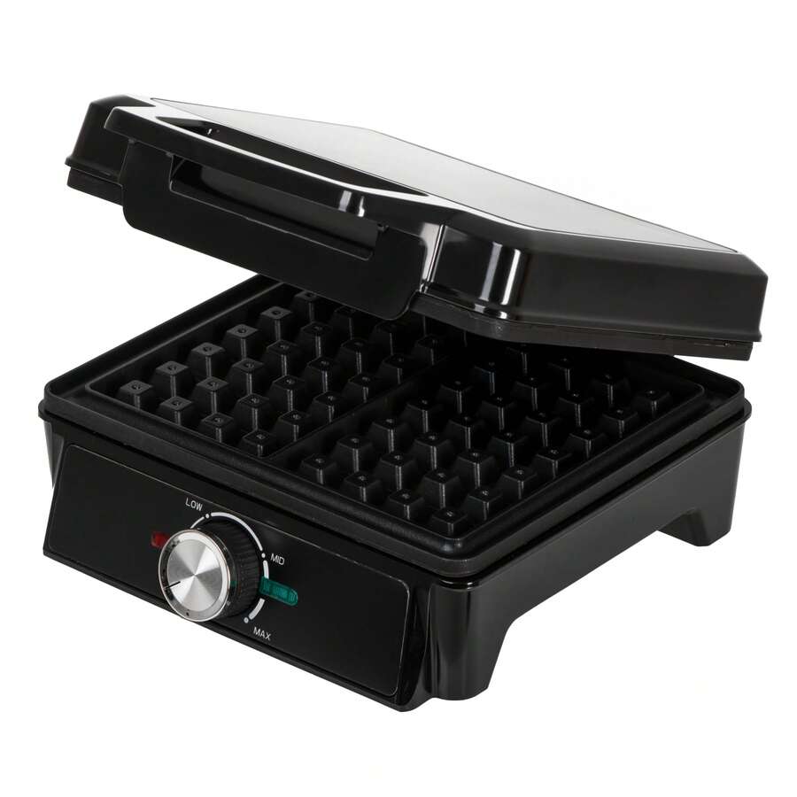 Adler Non-Stick Black Belgian Waffle Maker 2000W Iron - EU E Type Plug(220-240V) - View 1