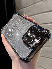 MewTrek 奢華電鍍手機殼 夏季新款時尚矽膠防震保護軟殼，適用於 iPhone、 Galaxy、小米、華為 Honor Reno，男士/女士 2026 - 黑色 - 查看 7