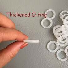18 Buah O-Ring Silikon Tahan Air Anti-Selip Tahan Aus Gasket Segel Diameter Kawat 3mm - A - View 4