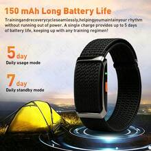 ESFOE LIGE New Screenless Smart Bracelet, Multiple Sports Modes, Waterproof, Lightweight And Compact, Long Battery Life, Silicone Nylon Strap, Fashionable And Convenient Unisex Watch - View 6