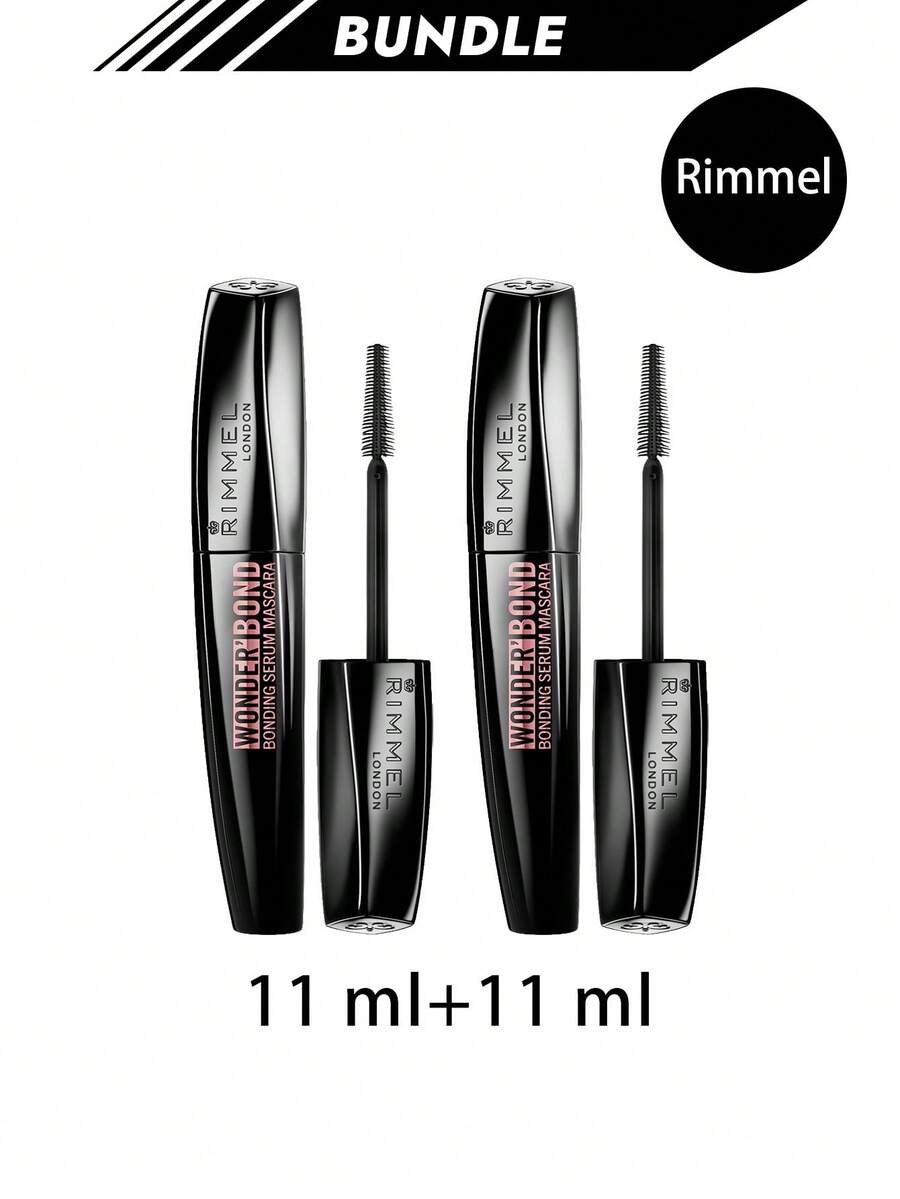 Rimmel [Bundle] Wonder'Bond Mascara 001 Black 11 Ml X 2 - 001 Black - View 1
