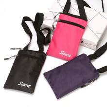 XAXRE Sporty Nylon Crossbody Lightweight Phone Bag - Multi-Functional Stylish Zippered Wallet With Adjustable Shoulder Strap, Suitable For Daily Use - Multiple Styles - View 5
