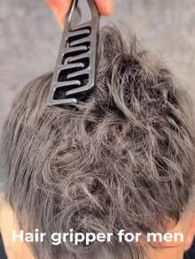 1 buah Sisir Rambut Bergigi Lebar untuk Menambah Volume, Sisir Penata Rambut Unisex untuk Mengangkat Akar Rambut, Sisir Rambut Keriting, Sisir Penata Poni, Sisir Penata Tekstur, Cocok untuk Semua Jenis Rambut, Desain Ringkas Portabel, Mudah Disimpan, Ideal untuk Penggunaan Sehari-hari, Perjalanan, dan Kantor - Beraneka warna - View 2