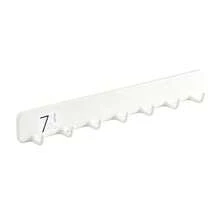 1pc/2pcs Kitchen Hooks, No-Drill Dish Cloth Rack, Wall-Mounted Pot & Pan Holder, Spoon & Utensil Storage Hooks, Door Back Entryway Coat & Bag Hooks, 5-Hook/7-Hook - View 13