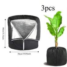3pcs Winter Plant Covers - Warm Plant Covers, Suitable For Outdoor Potted Plants, Flowers, Shrubs And Trees. - Protective Cover - View 9