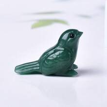 CUPIDCRYSTAL Natural Crystal Carved Bird With Eyes, Cute Crystal Carved Ornament, Perfect Valentine's Day Gift Choice, Halloween Gift, Crystal And Stone - Eye Bird - View 7