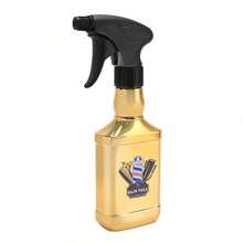 Salon Hair Spray Bottle, Electroplated Reusable Hair Mist Sprayer, Adjustable Nozzle Hair Spray Bottle - Multicolor - View 8