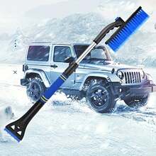1pc Detachable Multi-Function Car Snow Shovel, Snow Brush, Glass Scraper, Winter Snow And Ice Removal Tool - A - View 6