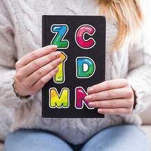 50Pcs Dinosaur Alphabet Stickers Stationery Graffiti Stickers, Decals For Party, Water Bottle, Scrapbook, Laptop, Skateboard, Computer, Gift Bags, Envelope Seals, Office Supplies, For Teens Fans - Dinosaur Alphabet Stickers - View 6