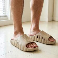 Men Slippers - Khaki - View 3