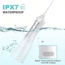 Electric Flosser, USB Rechargeable Style, Toothless Teeth Cleaning, 4 Cleaning Modes, 320ml Large Capacity, 2000mAh Battery Life, Portable Charging Toothbrush, Great Gift Choice For Holidays - Multicolor - View 7