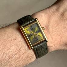 [CILOA]Square High-End Men's Wristwatch, Authentic Brand Sports Style Premium Men's Watch, Ideal Gift For Various Occasions. - Green - View 4
