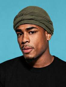Awegeo 1pc Unisex Solid Color Double Layer Woven Turban - Versatile Fashion Headwear, Casual & Comfortable, Soft & Breathable, Ideal Accessory For Daily Wear - Multicolor - View 13