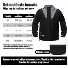 Motorcycle Rainwear - Negro1 - View 4