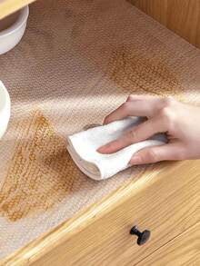 1 Roll Cabinet Liner, Moisture-Proof Heat-Resistant Non-Slip Drawer And Tabletop Mat, Waterproof Oil-Proof Dust-Proof, Suitable For Cabinets Drawers Refrigerator, Easy To Clean, Kitchen Countertop Furniture Storage Mat - Multicolor - View 8