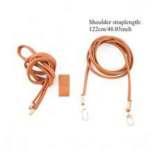 2pcs Bucket Bag Drawstring Modification Accessories, Lobster Clasp Shoulder Strap + Drawstring Rope, Knitted Bag Replacement Strap, Bag Modification Accessories Set, Drawstring Bag Modification Parts, DIY Wallet Making Supplies - Multicolor - View 8