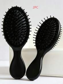 2pcs Portable Mini Combs, Home Massage Comb, Travel Convenient Air Cushion Comb, Volumizing Styling Comb, Curly Hair Shaping Comb; Suitable For All Hair Types, Ideal Choice For Home And Travel Use, Compact Hair Styling Tool - Multi-color - View 13