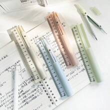 Juego multifuncional 3 en 1 de compás y regla para dibujo profesional y exámenes - Multicolor - Ver 3