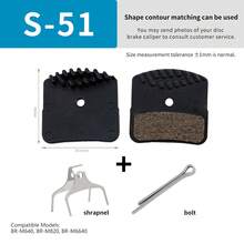 Mountain Bike Disc Brake Heat Dissipation Brake Pads L30A L04A L05A Ceramic Full Metal Brake Pads - Bicycle Disc Brake Pads - View 11
