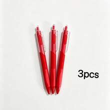 6/3/1 buah Pulpen Gel Merah, Pulpen Ballpoint Merah, Spidol Merah, Cocok Untuk Guru Memberi Nilai Tugas, Siswa Menandai Informasi Penting, Tulisan Halus, Aliran Tinta Konsisten, Perlengkapan Alat Tulis Sekolah, Pulpen Alat Tulis Siswa, Spidol. - Merah - View 9