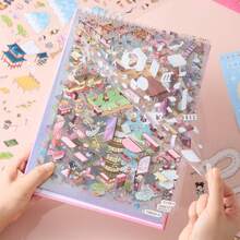 Early Morning Landscape Stickers Breeze Town Miniature Scene Sticker Collection Myth Fun Collage Small Stickers - Breeze Town 10.0 - View 4