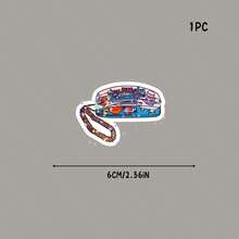 Stiker Retro Clear Phone – Stiker Nostalgia 90-an untuk Mobil, Laptop, Jendela, Pintu, Kulkas, Botol Air, Stiker Vinil Tahan Lama - Film Bintang - View 6