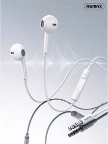 REMAX RM-702 Type-C/Lightning/3.5mm In-Ear Wired Headphones Stereo.Noise-Isolating.Volume Control Compatible With Apple Android Phones Tablets And Computers - View 1