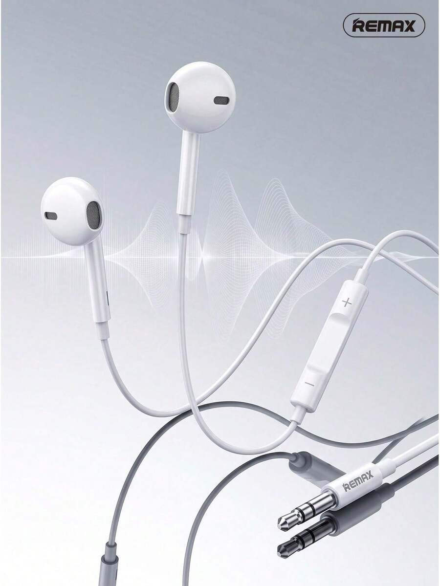 REMAX RM-702 Type-C/Lightning/3.5mm In-Ear Wired Headphones Stereo.Noise-Isolating.Volume Control Compatible With Apple Android Phones Tablets And Computers - View 1