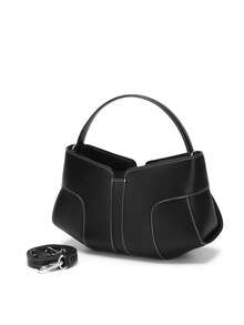 POHO Luxury Brand Women's Co-Branded Customized Medium Square Handbag - Black - Black - View 2