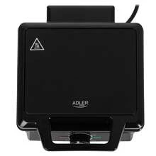Adler Non-Stick Black Belgian Waffle Maker 2000W Iron - EU E Type Plug(220-240V) - View 2
