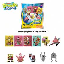 Monogram SpongeBob SquarePants 1pc Official Authorized Blind Box 3D Stereoscopic Character Pendant Hanging Decoration, Including Little Brother, Pluto, Hobo, Ms. Max, Dagbolt, Copper Persephone, Anime Character Keychain, Collector's Backpack Accessory - Multicolor - View 9