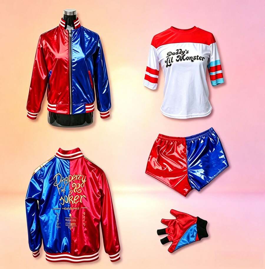 Adult Halloween Costume, Performance Outfit, Dance Wear For Party, Cosplay Carnival 4-Piece Set - 4-piece Set - View 1