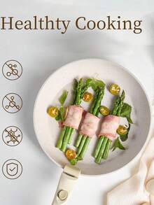 16‑Piece Ceramic‑Coated Cookware Set with Detachable Handles, Ready‑to‑Use Kitchen Cookware, Heat Resistant up to 480°F (About 250°C), Compatible with Induction Cooktops and Multiple Stovetops, Fast & Even Heat Distribution, Space‑Saving Design, Includes Frying Pans, Bowls, Kitchen Utensils, Lids and Pot Mats, Non‑Disposable Products - Übersicht 3