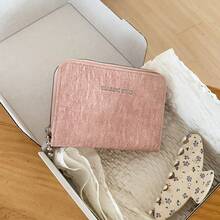 Women's Snap Button Zipper Wallet, Multi-Card Slot Design, Women's Small Wallet - Multicolor - View 5