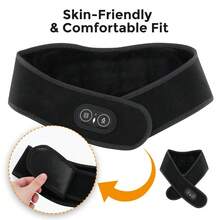 Hailicare Heated Neck Wrap With Vibration, Rechargeable Neck Heating Pad, 3 Heat Levels & 3 Vibration Modes, Infrared Therapy Neck Warmer For Neck And Shoulder - View 6