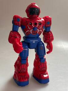 1pc Kids Remote Control Robot Toy, Spider Robot, Gesture Sensing Programmable Rechargeable RC Robot, Spider Toy With Walking, Sliding, Singing & Dancing Functions, Interactive Remote Control Robot, Early Education STEM Learning Toy, Suitable For Boys & Girls Aged 3 4 5 6 7 8 9 10 11 12+, Ideal Birthday Gift/New Year Gift/Christmas/Halloween/Easter/Thanksgiving/Ramadan/Eid Al-Adha (White/Red) - Multicolor - View 14