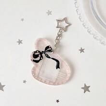 1pc Summer Fresh Girl Angel Wings Star Card Holder, Idol Fan Student 1-Inch ID Photo Small Card Sticker Pendant Card Holder - Multicolor - View 17