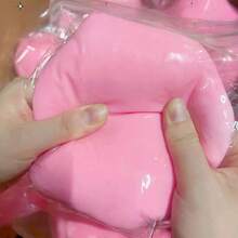 1pc Giant Daifuku Squishy Toy, Super Large Fluid Stress Relief Toy, Malleable Slow Rebound Simulation Toy, Desktop Decor - Multicolor - View 13
