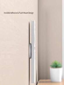 Magnetic Remote Control Holder - Multi-Functional Magnetic Storage Rack, Remote Control Organizer, Floating Wall Mount, No-Drill Installation, Silicone Wall Mount, Suitable For Remote Controls, TV Cabinets And Tools, Minimalist Design - Multicolor - View 4