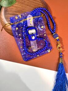Ring Electronic Counter Tassel Pendant Set, Portable Manual Tally Counter - Multicolor - View 12