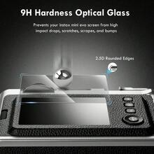 3pcs Transparent Tempered Glass Screen Protector Film 9H Camera Screen Protector Film For IN-Stax Mini Camera Display Screen Protection Glass Anti-Fall Anti-Scratch Tempered Glass Easy Installation No Bubbles Camera Accessories - View 5