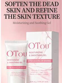 OTOU Moisturizing & Smoothing Gel, Perawatan Menenangkan Setelah Bercukur atau Waxing, Gel Pelembap Lembut yang Menenangkan Kulit, Cocok untuk Semua Jenis Kulit, 30g - Satu tube gel perbaikan (30g) - View 5