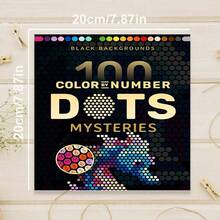 1pc, Cross-Border Hot-Selling Digital Mosaic Art Painting Book, Suitable For Adults, Pen Not Included - Single Piece - View 8