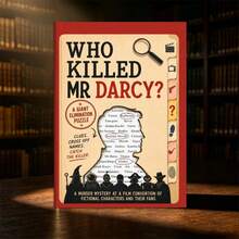 1pc Detective Mystery Game Themed Workbook, Suitable For Individual And Group Use, Paperback - Rectangle - View 6