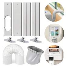 Kit de sellado de ventanas para ventilación de aire acondicionado - Set de 9 piezas - Ver 8