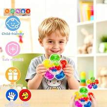 Flower-Shaped Color Sorting Toy Set, Designed To Enhance Fine Motor Skills And Color Recognition, Perfect For Parent-Child Interaction - Multicolor - View 5